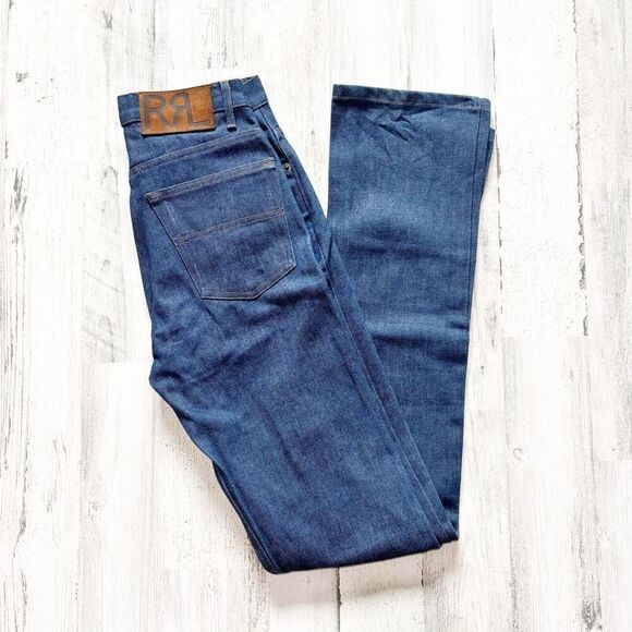 Double RL Men’s High Slim Rigid Jeans 28 X 34